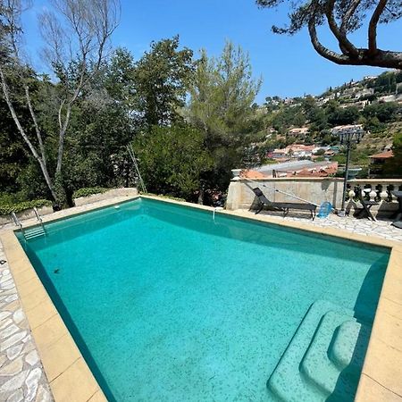 Appartement Bas De Villa Avec Piscine Privee Partagee Proche Bord De Mer Cagnes-sur-Mer Exterior foto